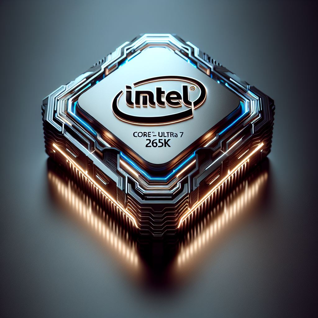 Intel Core Ultra 7 265K - Our Futuristic Image