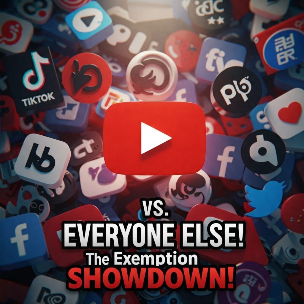 YouTube vs. EVERYONE ELSE! The Exemption Showdown!